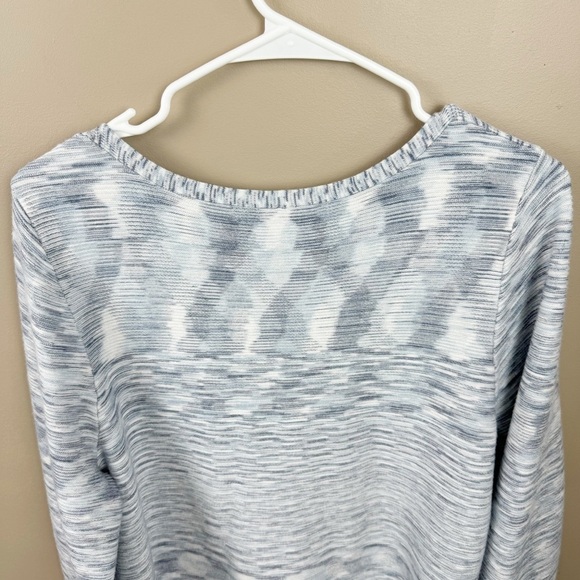 Chico's Spacedye Bateau-Neck Pullover Sweater Size 3 (XL) - Picture 5 of 10
